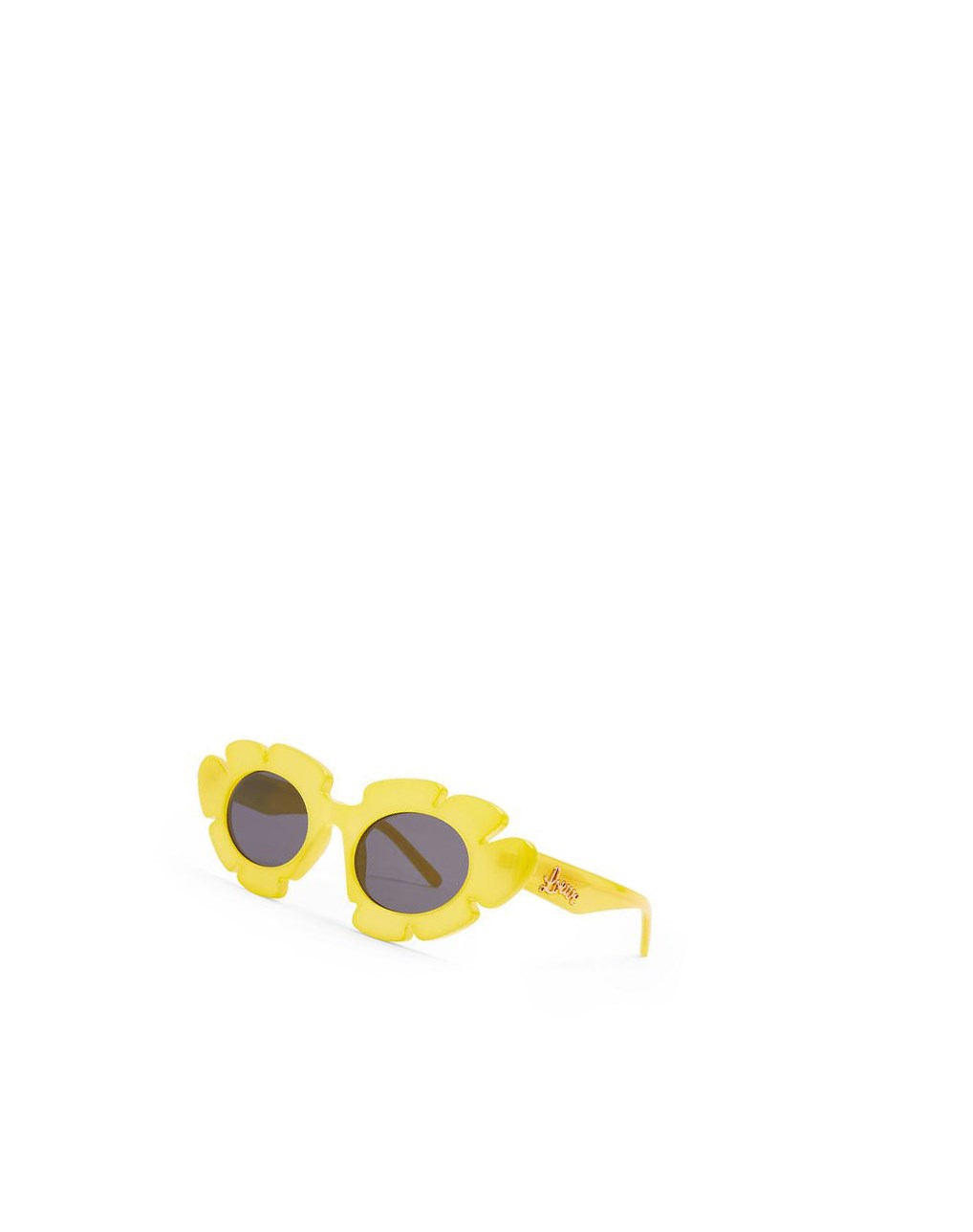 Loewe Flower sunglasses in injected nylon Jaune | 5843QTYFZ